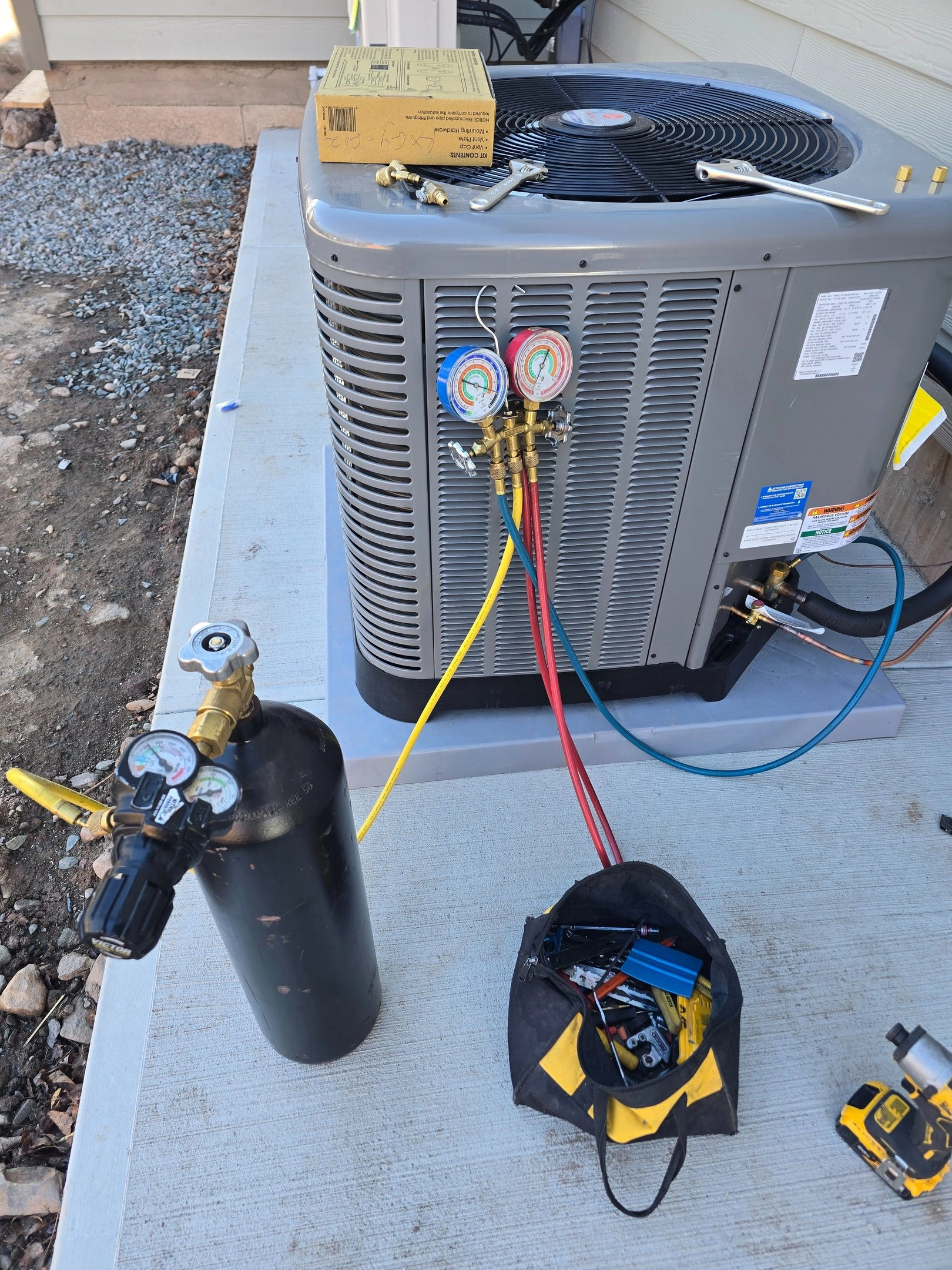 Residential Condenser maintenance